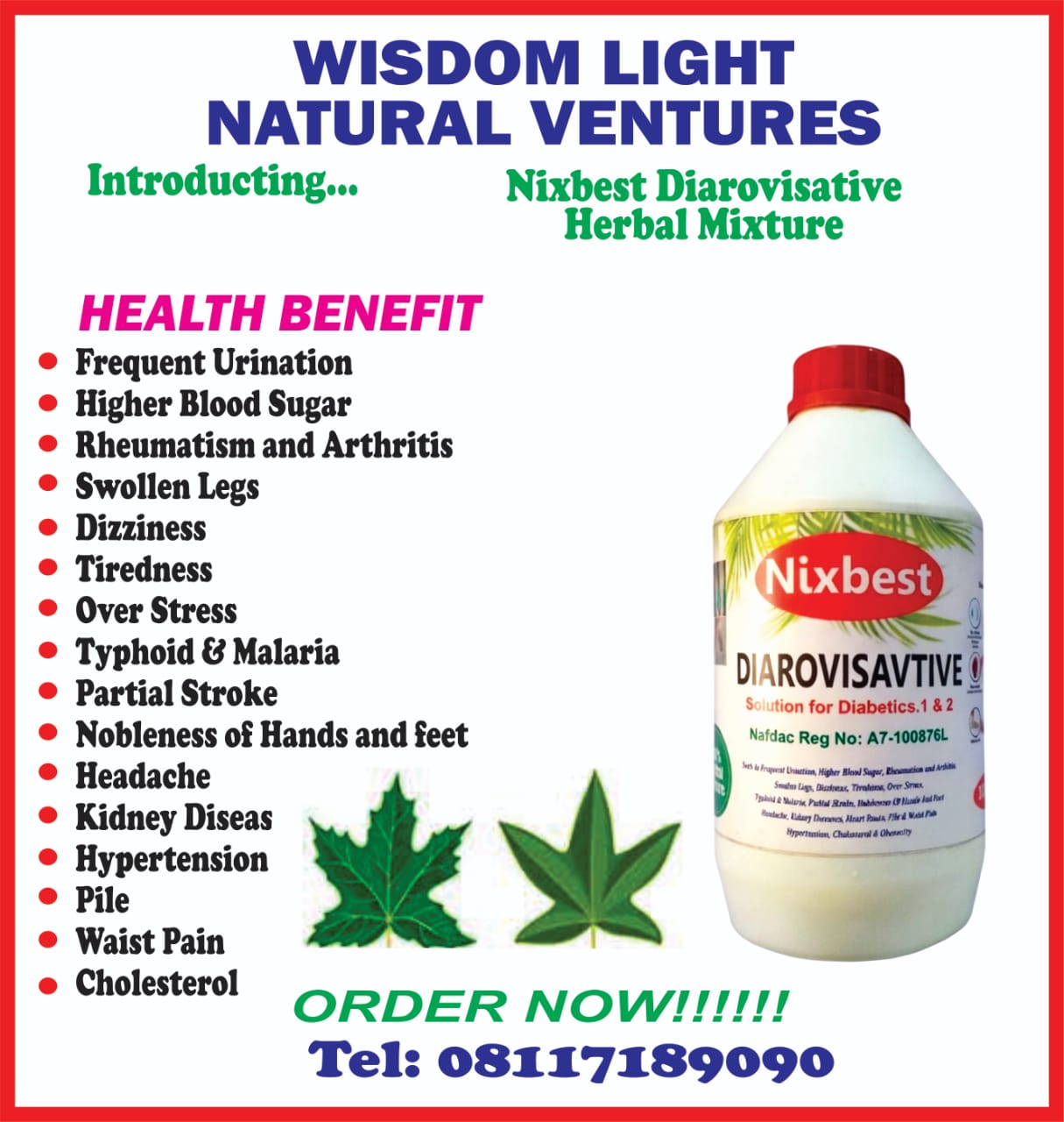 Nixbest Diarovisative Herbal Mixture Big
